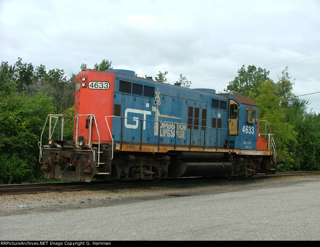 GTW 4633 GM Pontiac East Yard Office at Pontiac, MI 